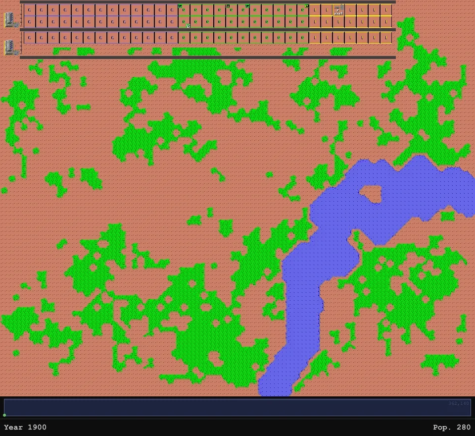 Timelapse of Sunken Zone growing
